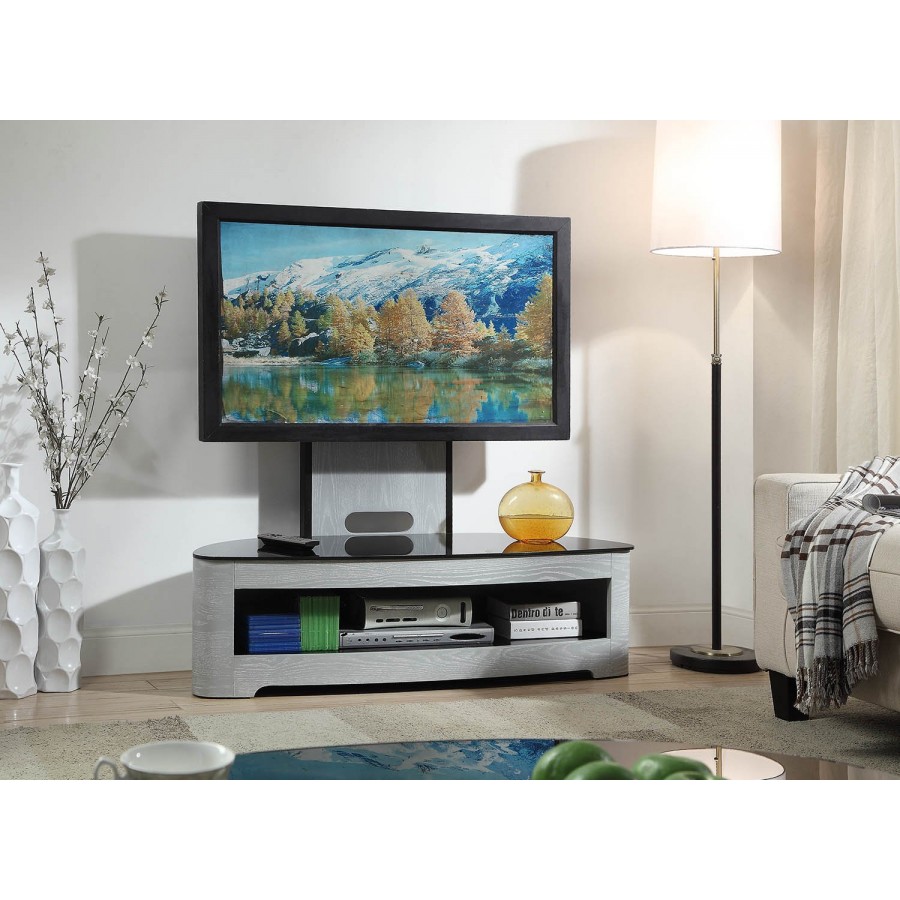 Curve 1230mm Wide Wooden TV Stand